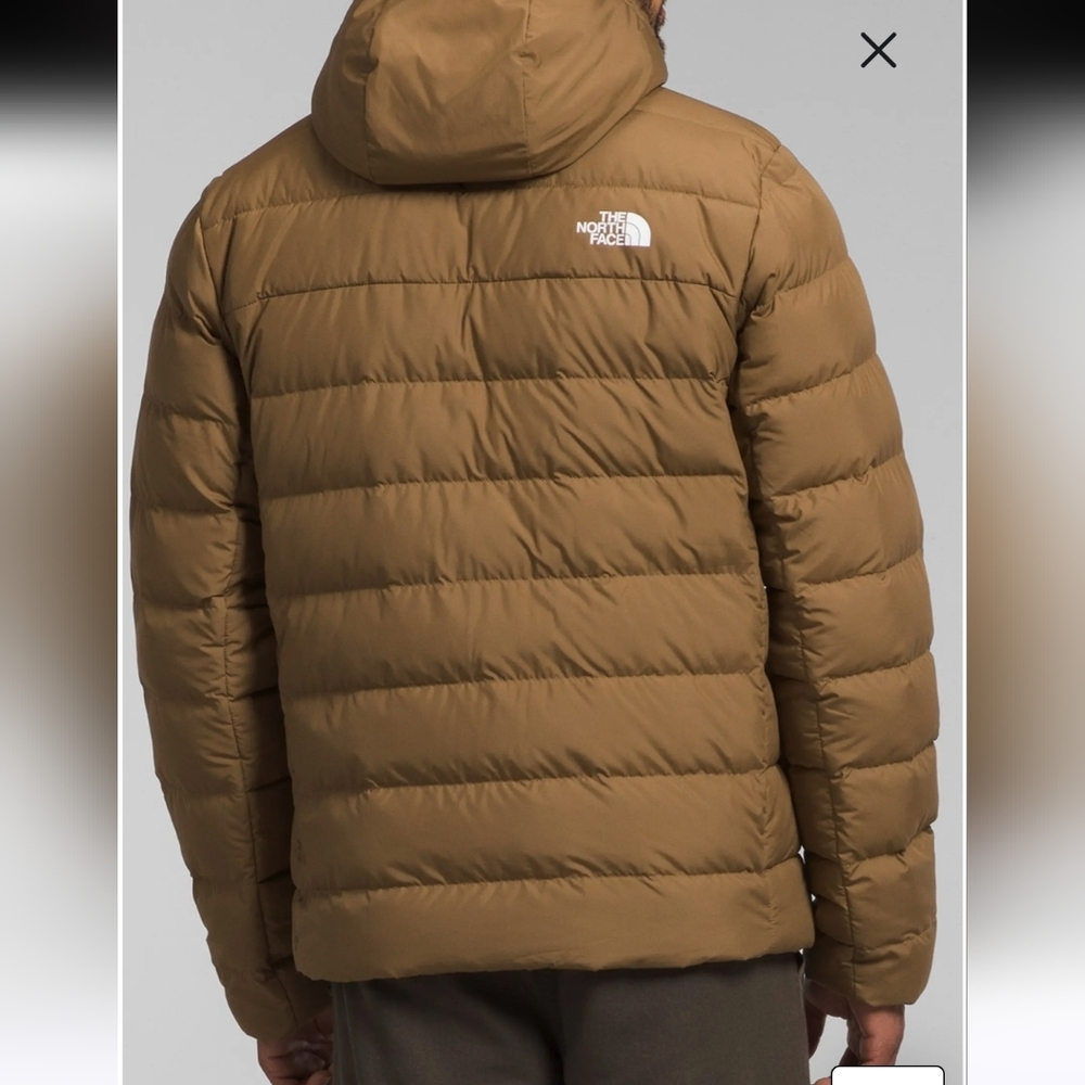The North Face Men's Tan Puffer Jacket Size M